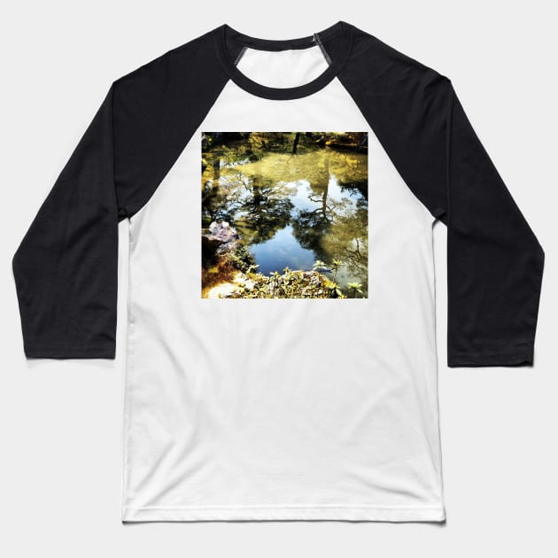 Reflections on Kyoto Baseball T-Shirt by wanungara